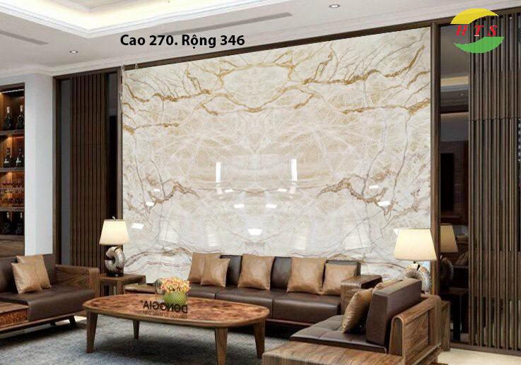 Tranh Đá Marble Trắng Đối Xứng